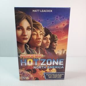 Pandemic Hot Zone North America - Board Game - Complete - OPEN BOX